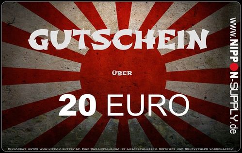 NIPPON-SUPPLY Gutschein über 20-EURO
