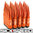 SICKSPEED Hybrid Lug Nuts 60/108mm spiked M12x1.5/1.25 Radmuttern 3-teilig short